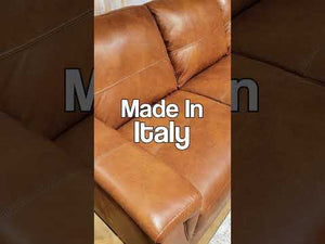 Olympia Leather Loveseat