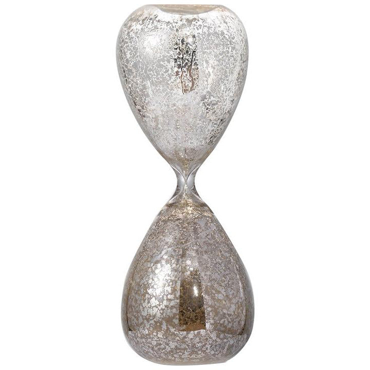 Mercury Glass 60-Minute Hourglass