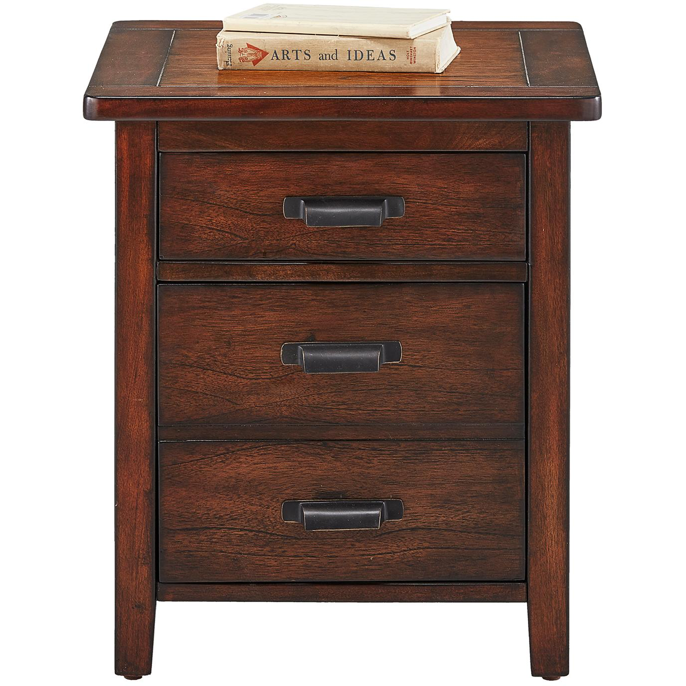 Trembessi File Cabinet End Table