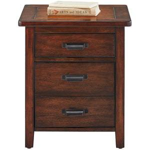 Trembessi File Cabinet End Table