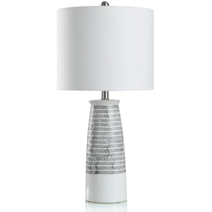 Restful White Table Lamp