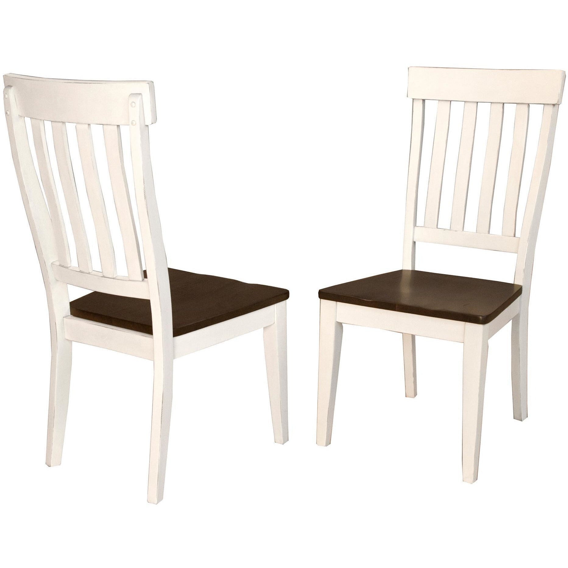Mariposa Slatback Chair - White