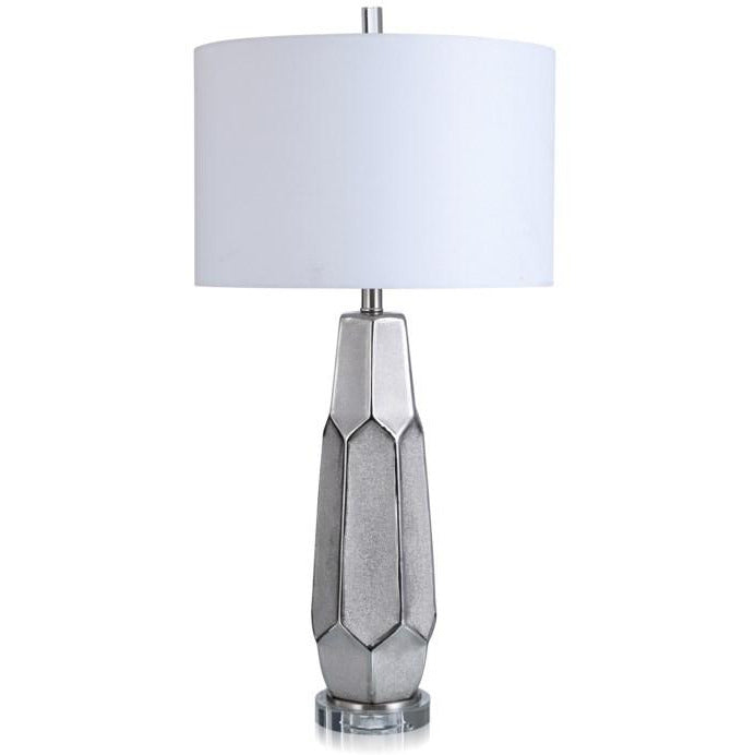 Silver Shimmer Table Lamp